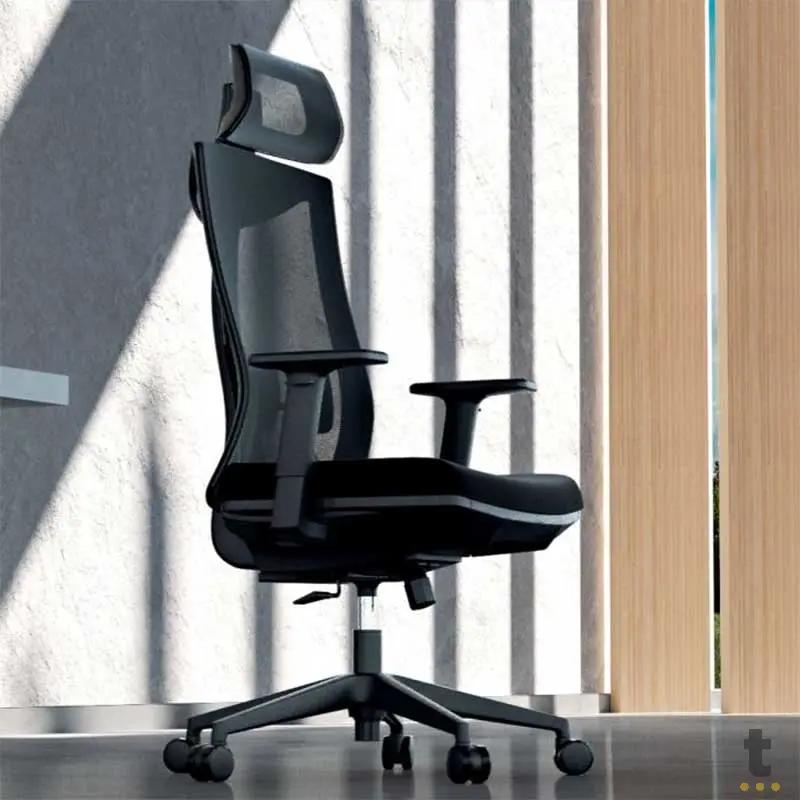 Cadeira Ergonômica Office B7 Preta PCYes - PCOB7PT
