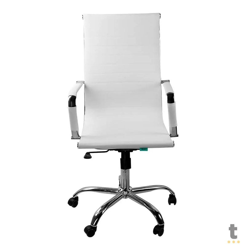 Cadeira Escritório Giratoria C/ Altura Ajustavel Vinik Sirius Branca - COSSB03