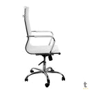 Cadeira Escritório Giratoria C/ Altura Ajustavel Vinik Sirius Branca - COSSB03