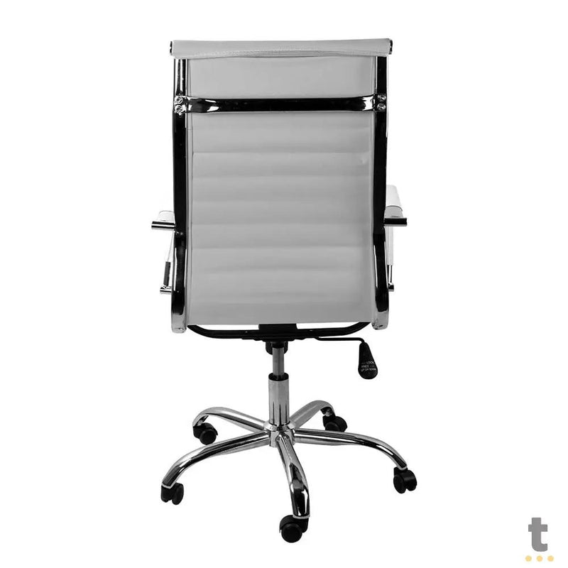 Cadeira Escritório Giratoria C/ Altura Ajustavel Vinik Sirius Branca - COSSB03