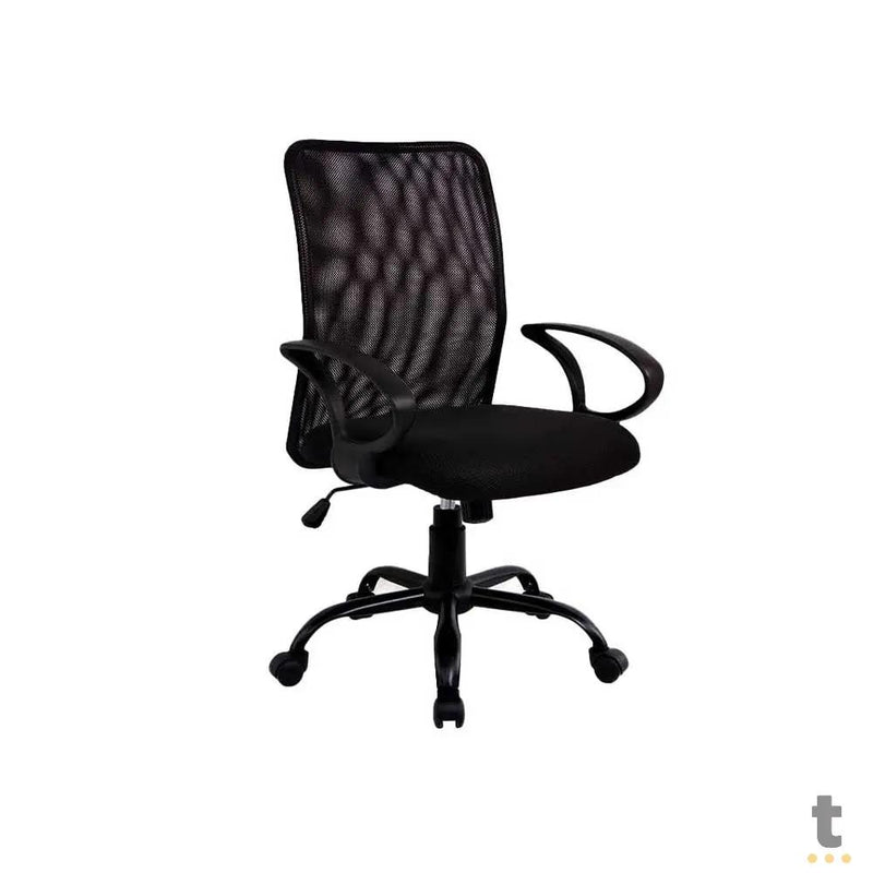 Cadeira Escritório Kennedy 51500 Preta - 1868