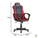 Cadeira Gamer PCYes Mad Racer STI Turbo / Red Magma Mrstir10Vl - 192822