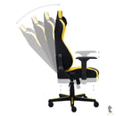 Cadeira Gamer PCYes Mad Racer V8 Turbo Preta / Amarela - V8TBMADAM