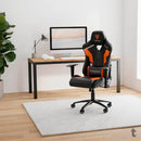 Cadeira Gamer Thunderx3 Tc3 Tiger Orange Preta/Laranja