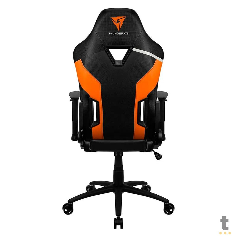 Cadeira Gamer Thunderx3 Tc3 Tiger Orange Preta/Laranja