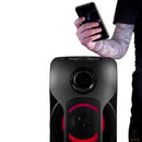 Caixa De Som Amplificada Bluetooth Bomber Party 800 50W RMS Led p2 p10 Usb MicroSd - 286014