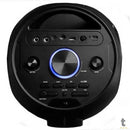Caixa De Som Amplificada Bluetooth Bomber Party 800 50W RMS Led p2 p10 Usb MicroSd - 286014