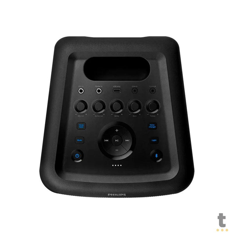 Caixa De Som Bluetooth Philips Party X3206 80w Preta - 286152