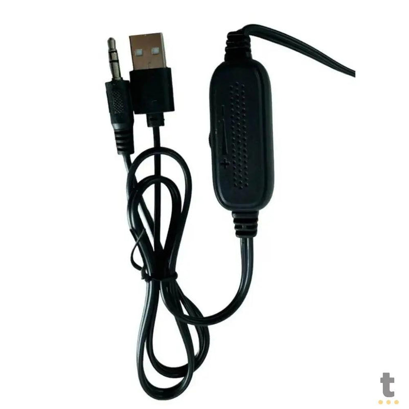 Caixa De Som Knup 2.1 Multimidia 12W RMS C/ Led Azul P2 - RO823