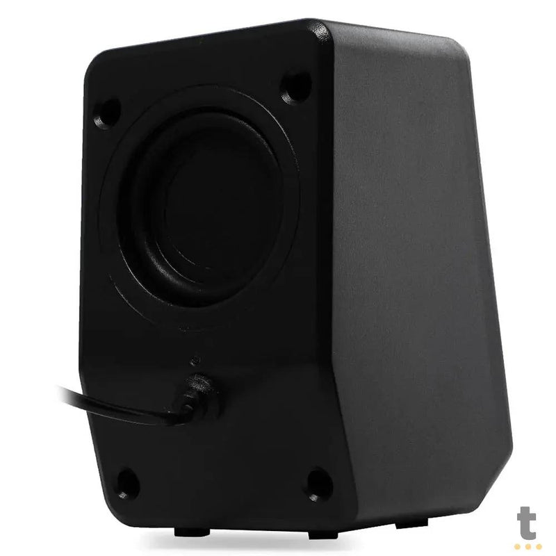 Caixa De Som Knup Horus 2.0 Multimidia 6W C/ Led RGB Usb e P2 - RO839