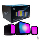 Caixa De Som Knup Horus 2.1 Multimidia 16W RMS C/ Led Usb e P2 - RO813