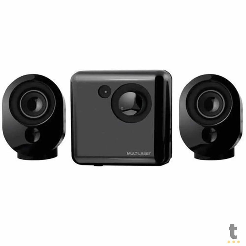Caixa De Som Multimidia 2.1 C/ Subwoofer Multi Rms 15W Usb - SP166