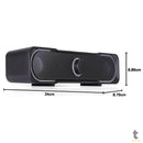 Caixa De Som Soundbar RGB Knup 2.0 USB - KP-RO803