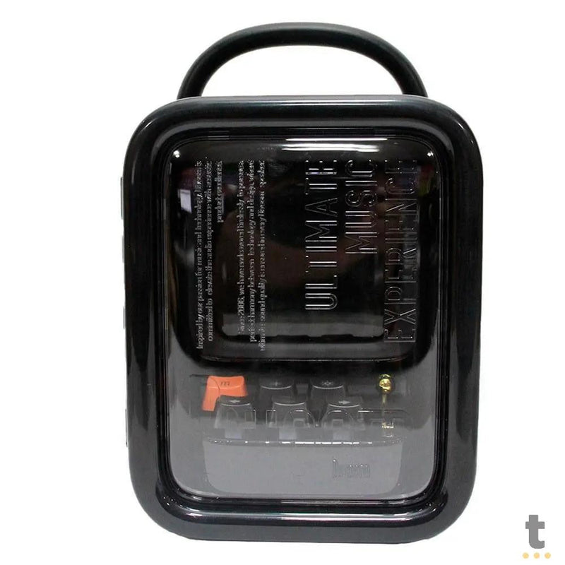 Caixa de Som Portátil Bluetooth Divoom DitooPro 15W Preto C/Interações Visuais