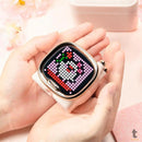 Caixa de Som Portátil Bluetooth Divoom Zooe 6W Rosa C/Interações Visuais