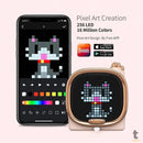 Caixa de Som Portátil Bluetooth Divoom Zooe 6W Rosa C/Interações Visuais