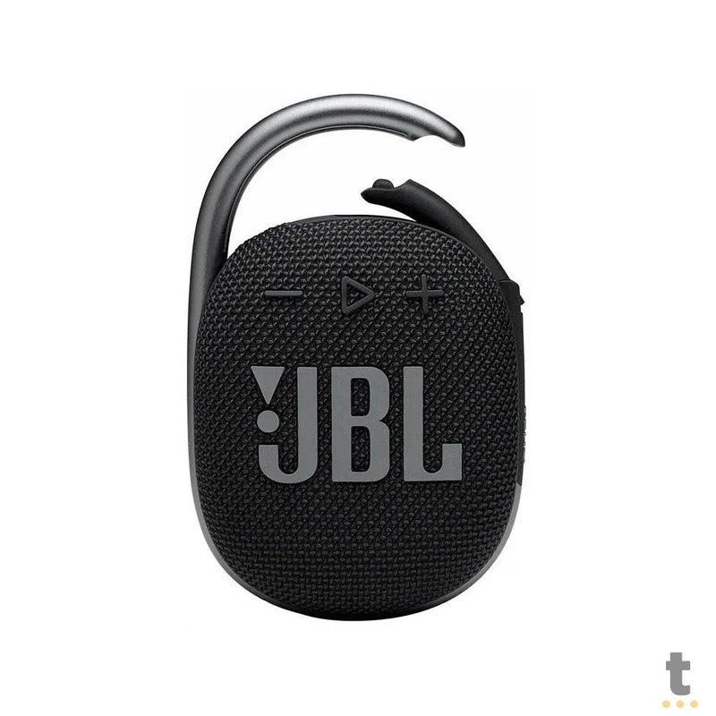 Caixa de Som Portátil Bluetooth JBL Clip 4 5W Preta