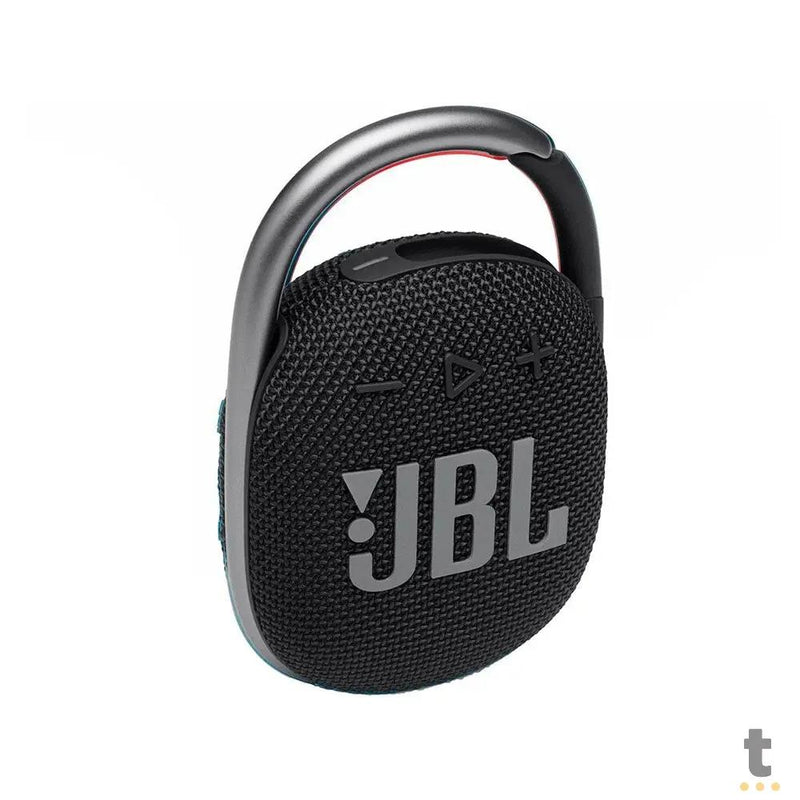 Caixa de Som Portátil Bluetooth JBL Clip 4 5W Preta