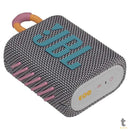 Caixa de Som Portátil Bluetooth JBL GO3 4.2W Cinza - JBLGO3GRY