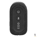 Caixa de Som Portátil Bluetooth JBL GO3 4.2W Preta - JBLGO3BLK
