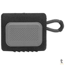 Caixa de Som Portátil Bluetooth JBL GO3 4.2W Preta - JBLGO3BLK