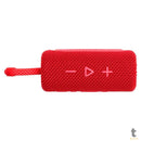 Caixa de Som Portátil Bluetooth JBL GO3 4.2W Vermelha