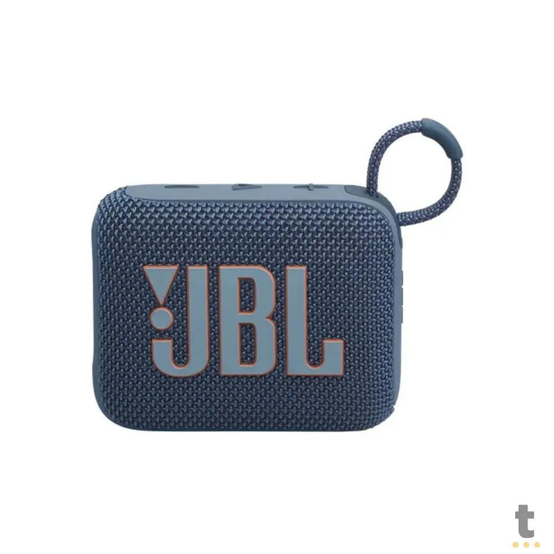Caixa de Som Portátil Bluetooth JBL GO4 4.2W Azul - 2891376129468