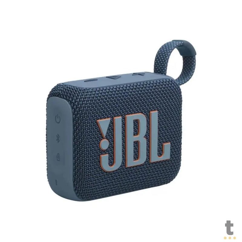 Caixa de Som Portátil Bluetooth JBL GO4 4.2W Azul - 2891376129468