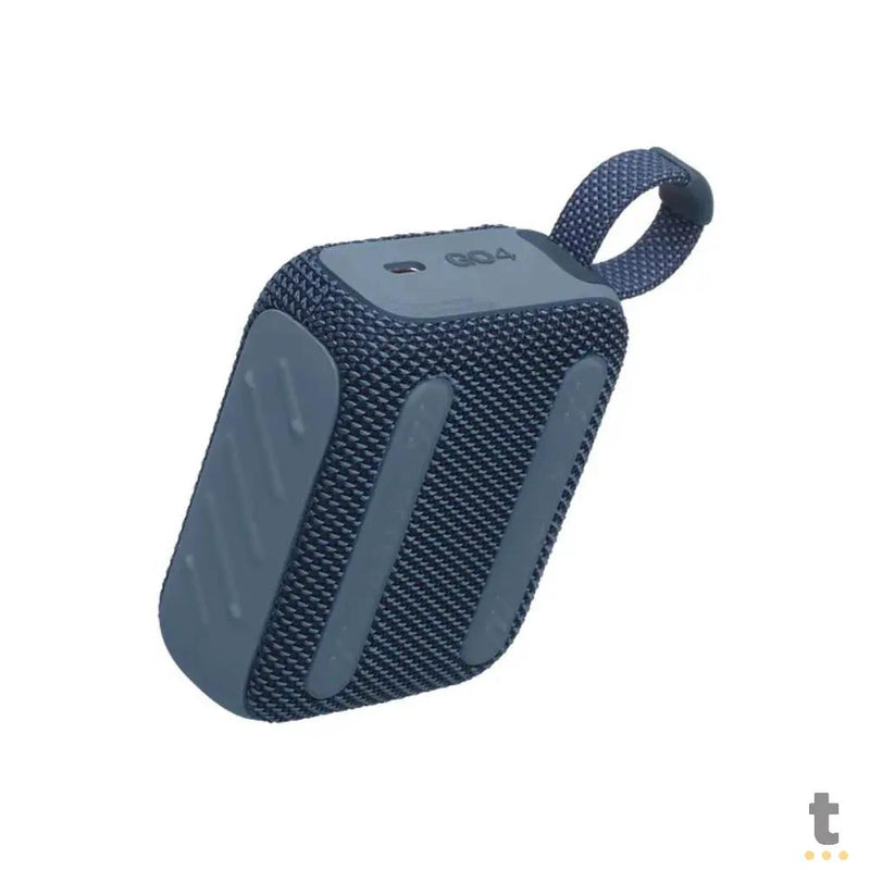 Caixa de Som Portátil Bluetooth JBL GO4 4.2W Azul - 2891376129468