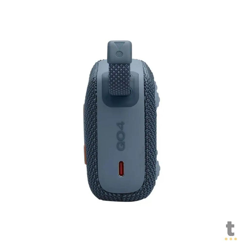 Caixa de Som Portátil Bluetooth JBL GO4 4.2W Azul - 2891376129468