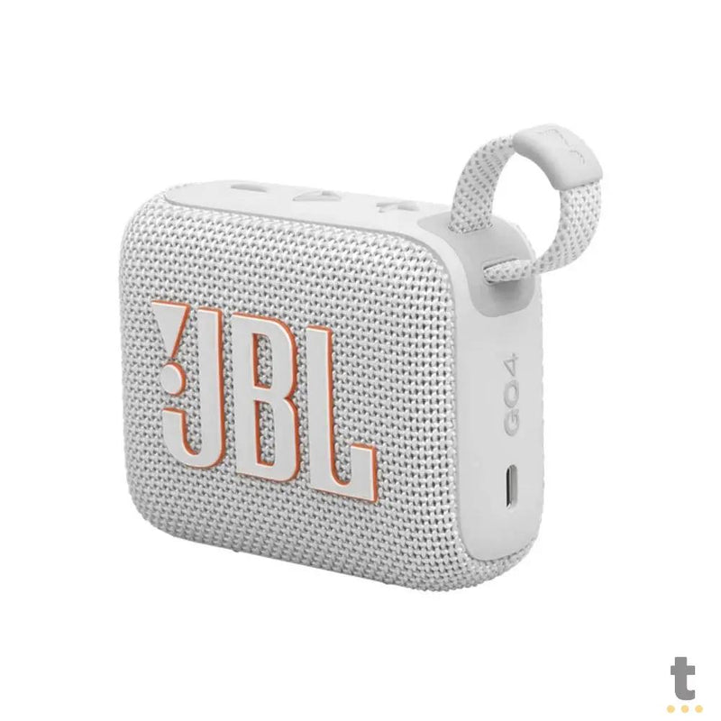 Caixa de Som Portátil Bluetooth JBL GO4 4.2W Branca - 28913762