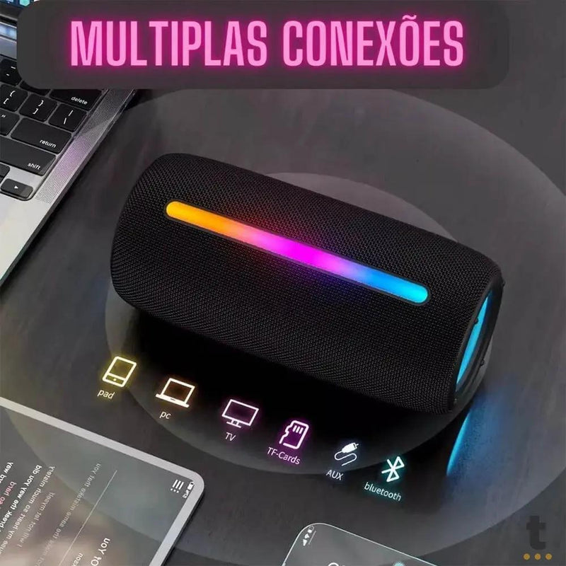 Caixa de Som Portátil Bluetooth aGold 20W IPX6 - SM-08