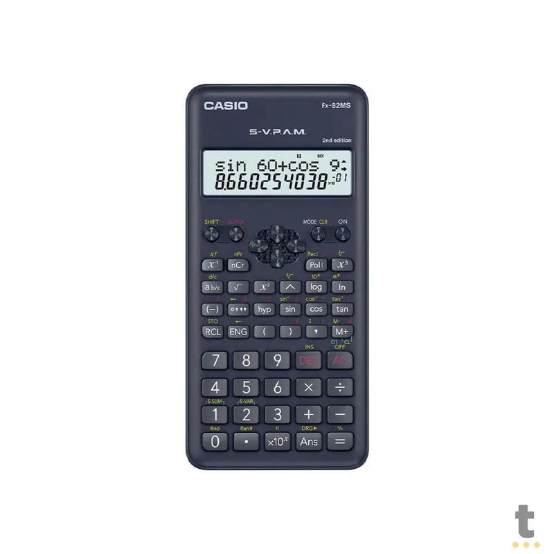 Calculadora Científica Casio 12 Dígitos 240 Funções - Fx-82Ms-2-W4-Dh