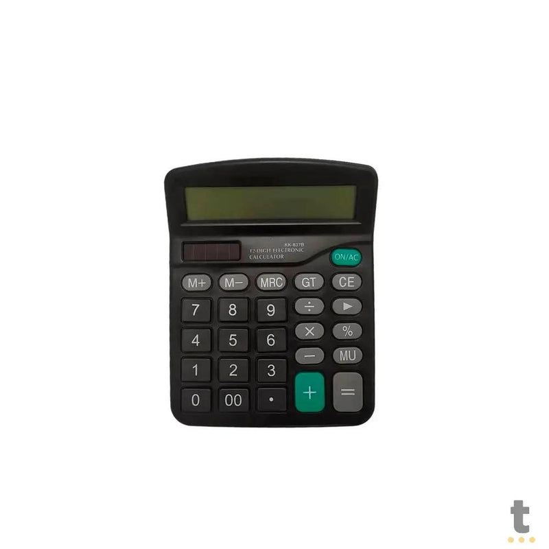 Calculadora De Mesa Leon 12 Digitos Preta - LO-837B