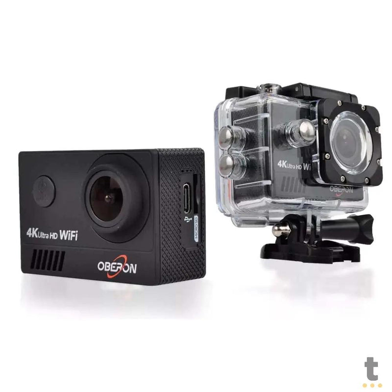 Camera de Ação Digital Ultra HD 4k 30Fps Angulo 170 Visor 2.0 Oberon - OR-CF1002