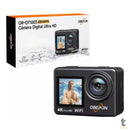 Camera de Ação Digital Ultra HD 4k 30Fps Angulo 170 Visor 2.0 Oberon - OR-CF1003