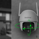 Câmera de Segurança Externa Wi-Fi Intelbras IM7S Full Color 1080p Angulo 360º C/ Microfone Embutido Branca  - 4590016