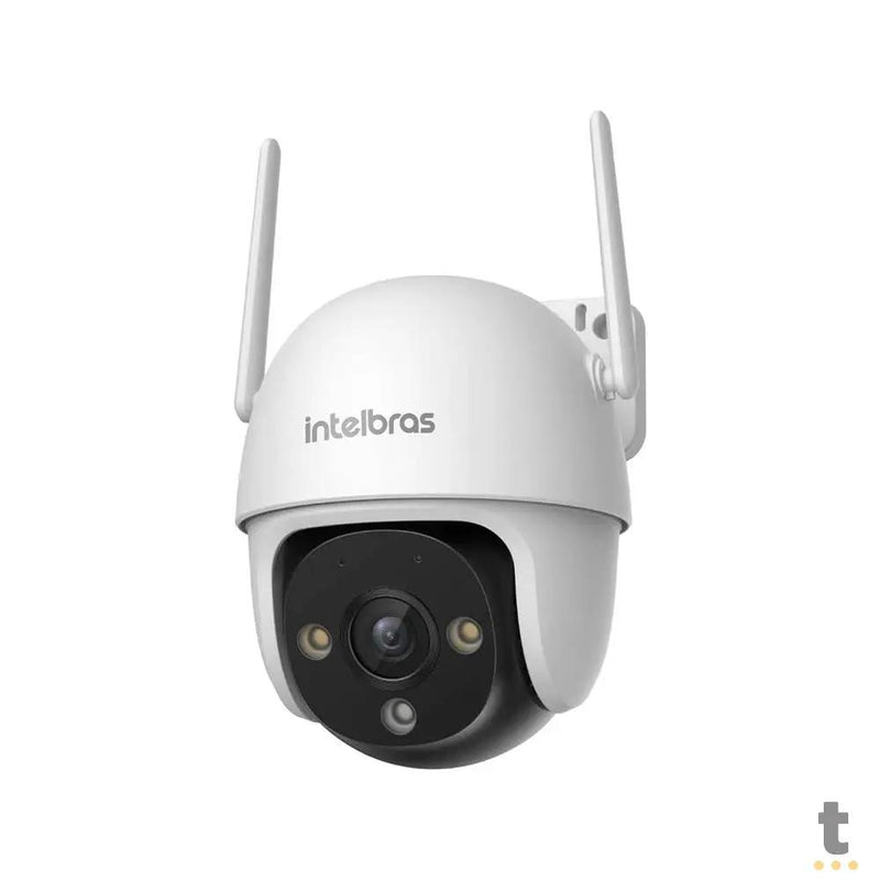 Câmera de Segurança Externa Wi-Fi Intelbras IM7S Full Color 1080p Angulo 360º C/ Microfone Embutido Branca  - 4590016