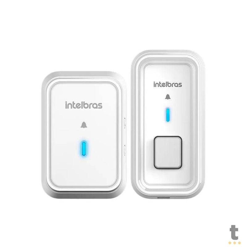 Campainha Sem Fio Com Bateria Intelbras Cib 101 Branca - 4522001