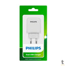 Carregador De Parede Philips Universal 2 Portas Usb 12W - SCB4400NB/59