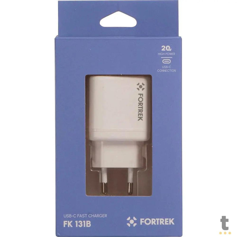 Carregador De Parede Usb-C Fortrek FK 131B 20w - 82661