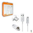 Carregador De Parede aGold C/ 2 Saídas USB + Cabo V8 3.1A - CA01-8/V8