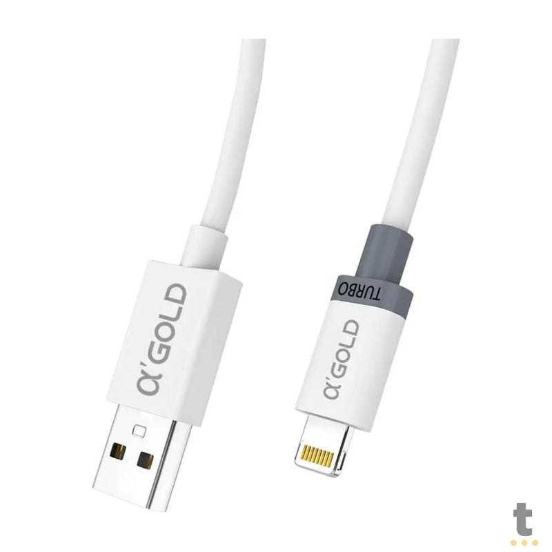 Carregador De Parede aGold Pro Usb Lightning (Iphone) Turbo 30W 6.1A - CA39-2 / IOS