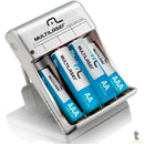Carregador De Pilhas Multilaser C/2 Pilhas Aa + 2 Pilhas Aaa - Cb045