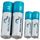Carregador De Pilhas Multilaser C/ 4 Pilhas AA + 4 Pilhas AAA - CB093