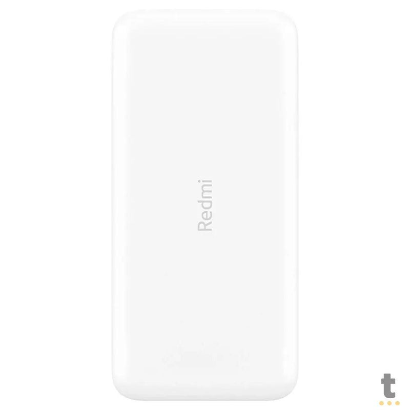 Carregador Portátil 20000mAh Fast Charge Power Bank Branco Xiaomi