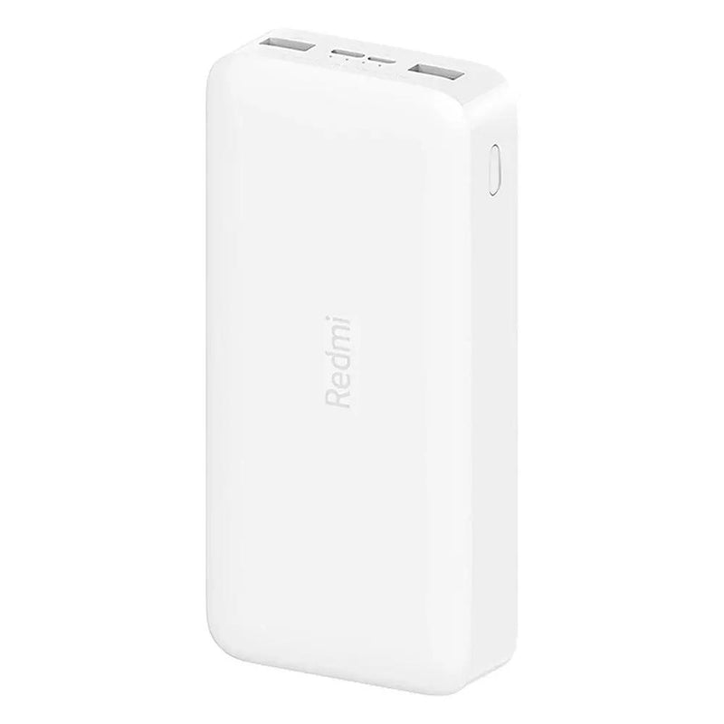 Carregador Portátil 20000mAh Fast Charge Power Bank Branco Xiaomi