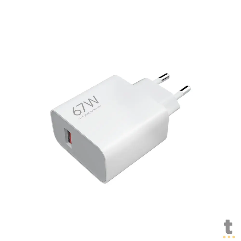 Carregador de Parede Turbo Usb / Usb-A 67W Xiaomi Branco - XM823BRA