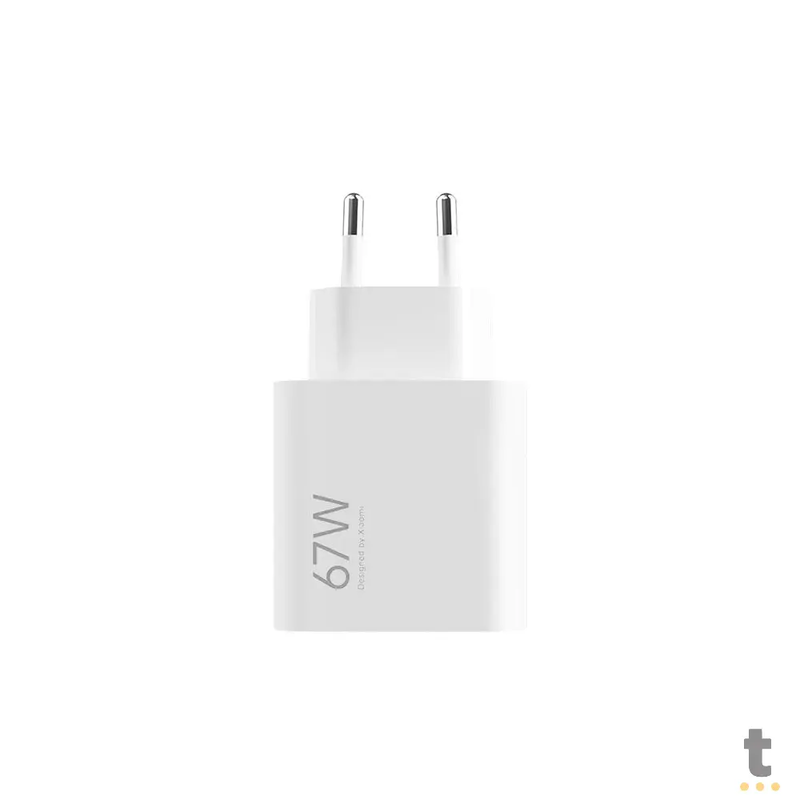Carregador de Parede Turbo Usb / Usb-A 67W Xiaomi Branco - XM823BRA
