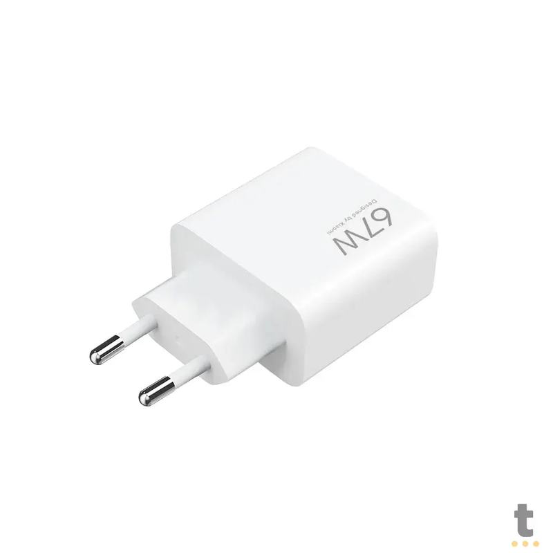 Carregador de Parede Turbo Usb / Usb-A 67W Xiaomi Branco - XM823BRA
